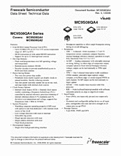 DataSheet MC9S08QA2 pdf